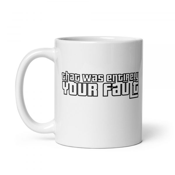 White glossy mug - Image 3